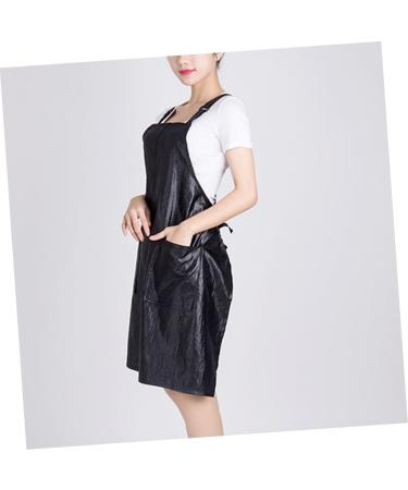 FRCOLOR Cooking Apron Work Wear for Men Waiter's Apron Overall Work Coat Cargo Trousers for Men Aprons for Men Work Apron Hairdressing Apron Pocket Uniform Miss black M - Buy Online on GoSupps.com