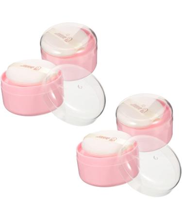 Kisangel Baby Powder 12 Pcs Body Powder Puff Box - Pink Compact Child Synthetic Sponge - Travel-Sized Baby Powder - Buy Online on GoSupps.com