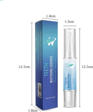 Teeth Whitening Essence Teeth Whitening Essence Pen Effectively Remove Yellowish Tooth Stains Reduce Yellowing Teeth Whitening Pen - Buy Online on GoSupps.com
