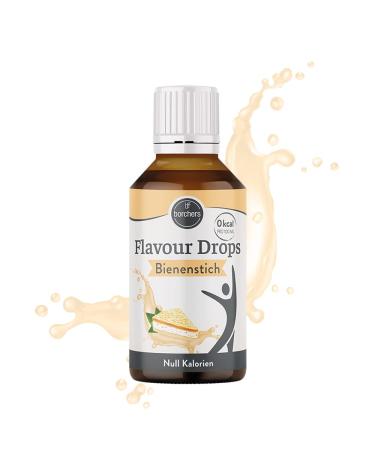 borchers Flavour Drops | Bienenstich | 0 calories | For cooking and baking | 30 ml - Buy Online on GoSupps.com