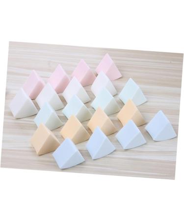 POPETPOP 1 cosmetic wedge Facial Washing Exfoliating Sponges makeup puff Powder Puff Blending Sponge a triangle powder puff bulk sponges cleansing sponge loose powder make up 8.3X8.3X10CM As Shown - Buy Online on GoSupps.com
