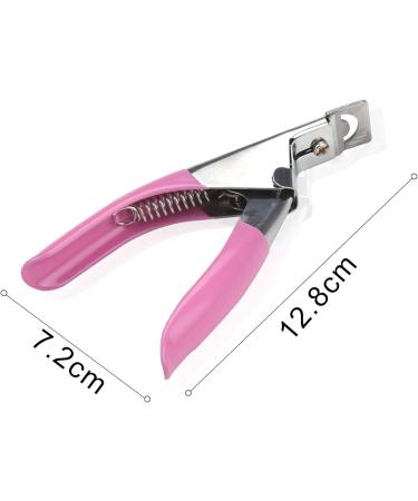 UNbit Nail Clipper Fake Nail Cutter Professional Nail Clippers Straight Edge Acrylic Nail Clipper Tips Manicure Cutter Guillotine Cut False Nails - Buy Online on GoSupps.com
