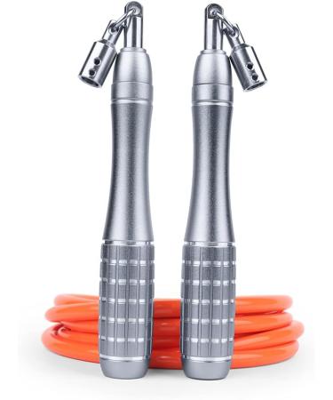 Hererope 1LB Weighted Jump Rope for Women & Men - Adjustable & Durable - Fitness & High-Intensity Workouts - Crossfit & Boxing - 8'6 M - Orange - Buy Online on GoSupps.com
