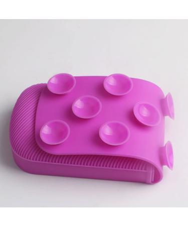 Buy Silicone Makeup Brush Cleaning Pad | Foldable Scrubber for Cosmetics | International Shipping - Buy Online on GoSupps.com