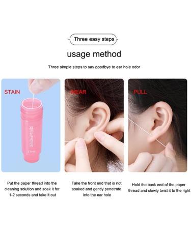 Fublazeze Grass Paper Ear Hole Cleaning Lines - Disposable Ear Cleaning for Men and Women - Green - Buy Online on GoSupps.com