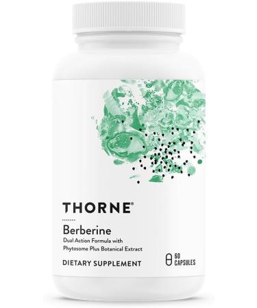 Thorne Berberine Dual Action Formula with Phytosome Plus Botanical Extract - 60 Capsules