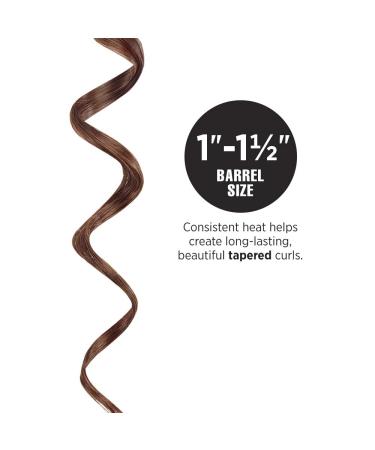 Hot Tools Pro Nano Ceramic Tapered Curling Iron 1-1.5 Inches - Professional Hair Curler - Buy Online on GoSupps.com