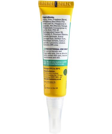 Dermatonics Nail Recovery Gel | Smoothes and Nourishes Improves the Appearance of Dry and Discoloured Nails | With Tea Tree Oil and Manuka Honey | 10ml - Buy Online on GoSupps.com