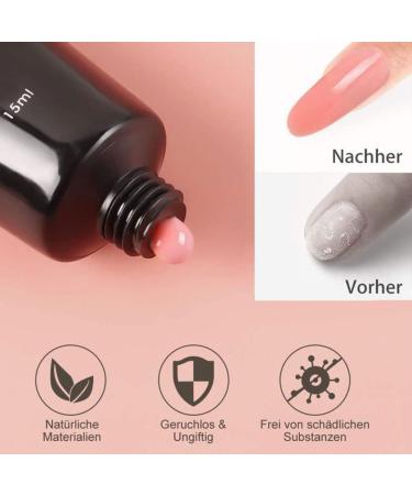 Nail Extention Gel Kit 3 Colors Nail Extension Gel UV Lamp False Nail Tips Style2 - Buy Online on GoSupps.com