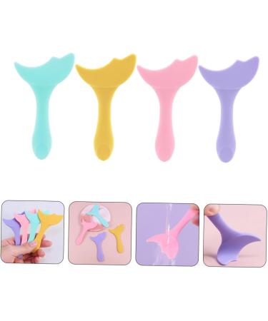 Healifty 4 pi ces Pochoir Maquillage Yeux Silicone Aide Contour Yeux et Mascara Protection Cils Courb e R utilisable et Facile Nettoyer Outil Multi-usage pour Eyeliner Couleur Al atoire - Buy Online on GoSupps.com
