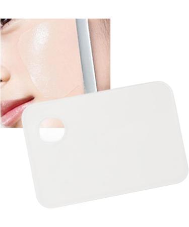  Julyue Acrylic Cosmetic Palette with Spatula Thumb Hole Nail Art Mixing Palette Transparent Drawing Mixing Palette Cosmetic Makeup Palette for Liquid Foundation - Buy Online on GoSupps.com