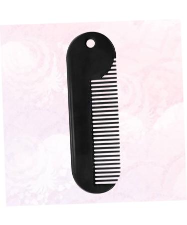 Doitool Black Pocket Comb for Men - Robust Hair Styling & Mustache Grooming | Mini Travel Comb for Hair & Beard - Buy Online on GoSupps.com