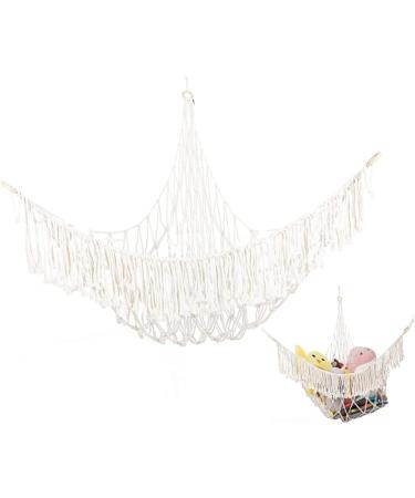Beavorty Yoga Ball Toy Organizer - 4-Piece Plush Animal Hammock for Kids | Bohemian Fitness Corner Storage - Buy Online on GoSupps.com