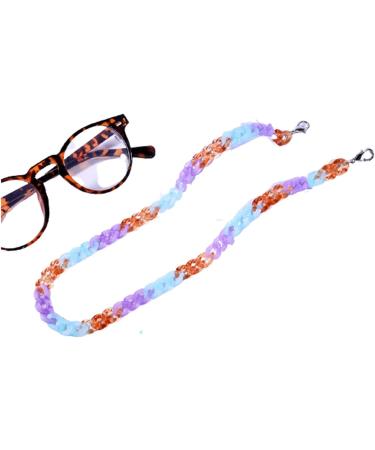 SBTRKT 5-Piece Acrylic Fiber Eye Chain for Sunglasses | Robust Slip-Resistant Waterproof & Colorful - 72cm - Buy Online on GoSupps.com