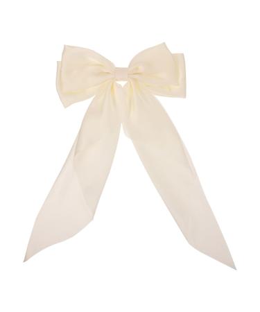 minkissy Big Bow Hair Clips: Cloth Decorative Bow Hair Barrette Bowknot Hair Pin Accessory For Women Ladies