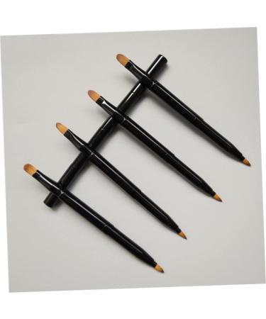 Angoily 9 Pcs Retractable Lip & Concealer Brush Set - Professional Makeup Tools for Home & Salon Use Perfect Travel Applicators - Buy Online on GoSupps.com