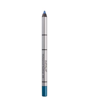 IMPALA | Waterproof's eye pencil Creamy blue color 313 | Defined contour or smoked effect | Dense and creamy texture easy to apply | Bright color durable and water resistant 313 Sky Blue - Buy Online on GoSupps.com