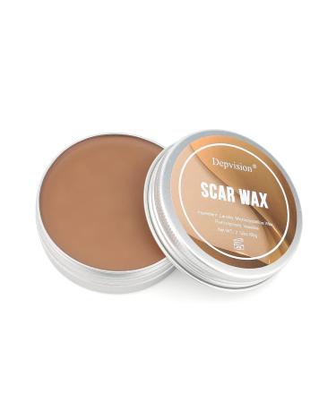 Depvision SFX Scar Wax (2.12oz ) Hallowen Fake Wound Scar Modeling Wax for Stage Fancy Dress Up Cosplay Theatrical Special Effects Makeup (#2)