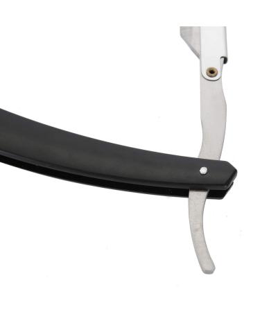 Premium Black Barber Blade Razor for Hairdressers | 6.3-9.7 Inch Barber Razor - Worldwide Shipping - Buy Online on GoSupps.com