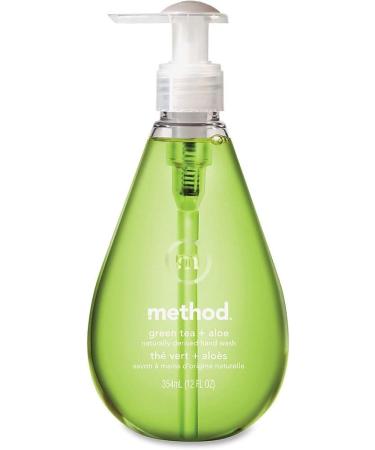 Hand Wash Green Tea + Aloe Vera 12 fl oz (354 ml) - Buy Online on GoSupps.com