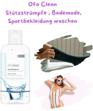 Ofa Clean Special Detergent for Support Stockings - 250ml + Olanmarp Laundry Net - 500ml Pack | Best Care for Compression Garments - Buy Online on GoSupps.com