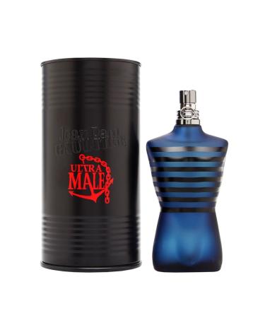 Jean Paul Gaultier Ultra Male for Men Intense Spray Eau de Toilette 4.2 Ounce Cinnamon Lavender Pear Vanilla 4.2 Fl Oz (Pack of 1)