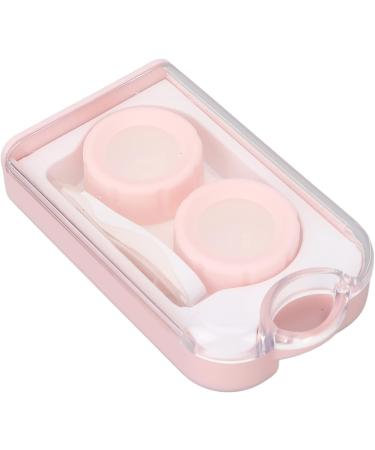 Buy Verdant Touch Portable Pink Contact Lens Box Set | Travel Size Transparent Case with Tweezers | Multi-Colored | International Shipping Available - Buy Online on GoSupps.com