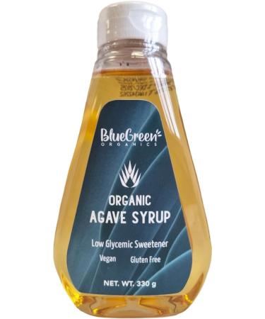 Agave Syrup 330g / Mexican Natural Blue Agave Syrup Extract Agave Syrup Sweetener - Buy Online on GoSupps.com