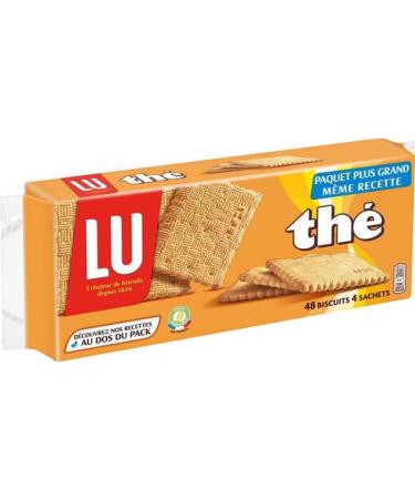 LU Tea Biscuits Orange Blossom Flavor 350g (Pack of 6)