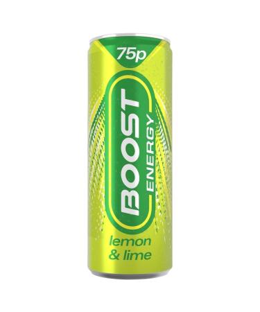 Boost Energy Drink Lemon & Lime Flavour 250ml x 24 pack