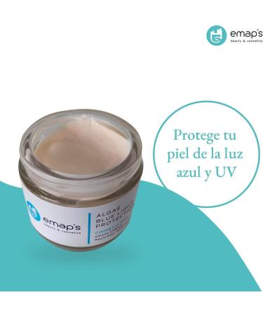  EMAP'S BEAUTY & COSMETICS EMAP's Beauty Protective Face Cream against Blue Light SPF 25 50ml Anti-dark spot cream that protects against blue light from digital devices and contains sun filters - Buy Online on GoSupps.com