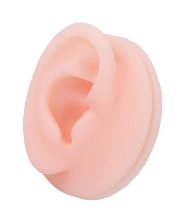 Shopping Spree Silicone Ear Model Human Ear Model Smooth and Delicate Texture for School for Classroom for Laboratory for Teaching(Right Ear)