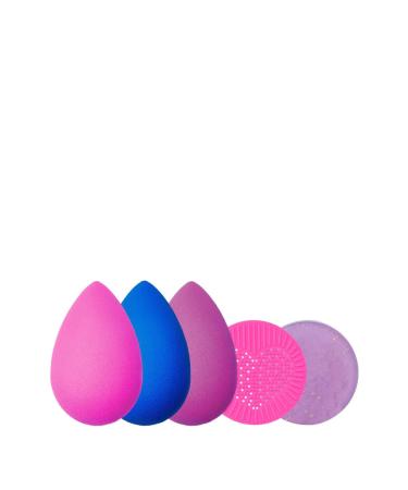 Beautyblender 6-Piece Set - Vegan Makeup Sponges & Cleansers | Professional Use Cruelty-Free Made in the USA | International Shipping Available - Buy Online on GoSupps.com