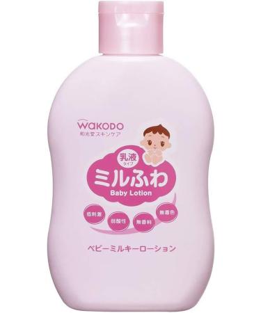 Baby Japan Wakodo Mirufuwa Baby Milky Lotion 150ml (Green Tea Set) - Buy Online on GoSupps.com