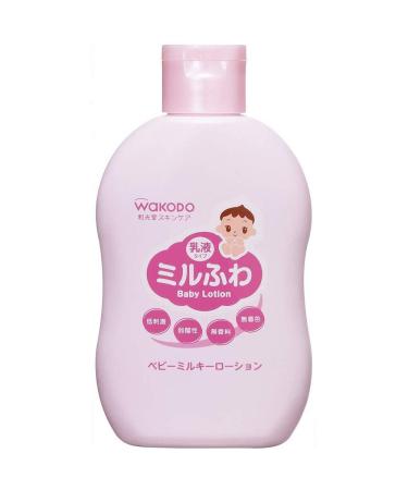Baby Japan Wakodo Mirufuwa Baby Milky Lotion 150ml (Green Tea Set)