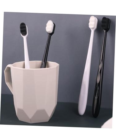 Minkissy Extra Soft Toothbrush for Children - Sensitive Gums & Maternity Care - Black Handle (1 Pack) - Buy Online on GoSupps.com