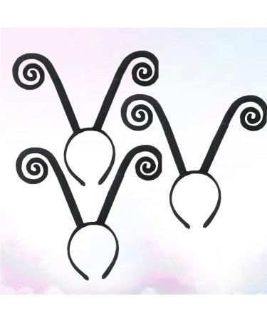 Lurrose 3pcs Black Velvet Ant Antenna Headband - Perfect Costume Accessory for Halloween & Festivals | International Shipping Available - Buy Online on GoSupps.com