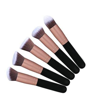 Premium 14-Piece Alliteqwe Rose Gold Makeup Brush Set - Synthetic Foundation Powder Concealer & Eyeshadow Brushes for Flawless Application - Buy Online on GoSupps.com