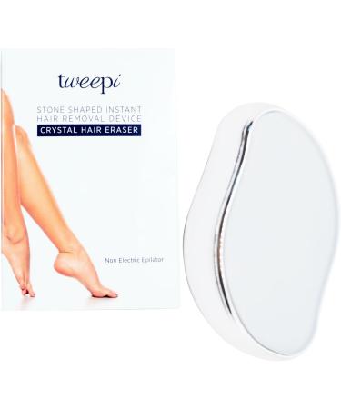 Tweepi Crystal Hair Eraser Stone | Fast Effective Magic Crystal Hair Remover for Women & Men - Buy Online on GoSupps.com