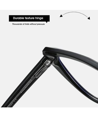 PARWANA HD Cat-Eye Blue Light Blocking Reading Glasses +350 - Stylish Anti-UV Presbyopic Glasses in Tortoiseshell for Enhanced Vision - Buy Online on GoSupps.com