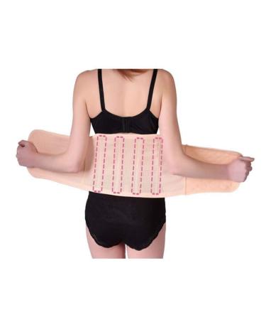 QUUPY Postpartum Belly Wrap - Breathable Girdle & Abdominal Binder for Postnatal Recovery | Maternity Support & Waist Trimmer - Buy Online on GoSupps.com