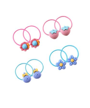 100 Pack Mix Colors Girls Elastic Hair Ties - Soft Rubber Bands & Ponytail Holders for Toddlers & Kids - Perfect Hair Accessories - Buy Online on GoSupps.com