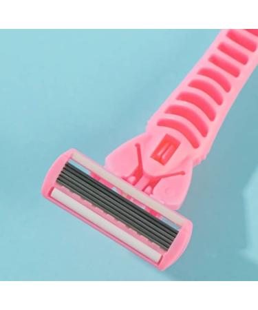 3 in 1 Blade Razor Set - 4-Piece Portable Women's Hair Trimmer & Shaver in Pink | International Shipping Available - Buy Online on GoSupps.com