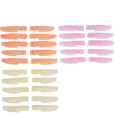 Lash Lift Rods Eyelash Perm Pads Silicone Soft Fit 15 Pairs Reusable 3 Color with 3 Storage Boxes for Beauty Salon - Buy Online on GoSupps.com
