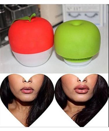 MQUPIN Lip Plumper Device Enhancer +GEL Mouth Cover - Red (Single-Lobed) - Buy Online on GoSupps.com