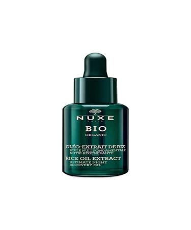 Nuxe Bio Organic Rice Oil Extract Ultimate Night Recovery Oil 30ml Black