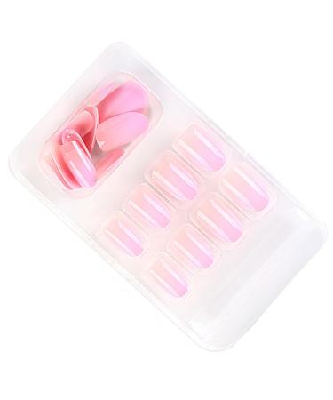 dijiusidy False Nail Fashionable Various Shapes Fingernail Full Coverage Strong Viscosity Adjustable Paster for Manicure Art 35 F741 35 1 count (Pack of 1)