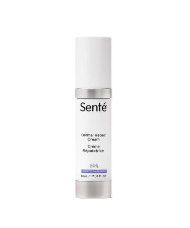 Sent Dermal Repair Facial Cream - All-In-One Skin Renewal - Hydrate And Rejuvenate Sensitive Rosacea-Prone Skin with Patented HSA Vitamin E and Green Tea Extract - 1.7 Fl Oz