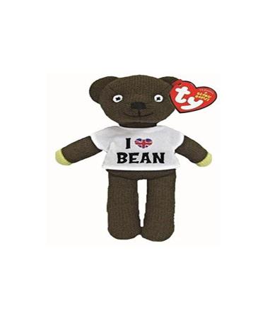TY Toys Mr. Bean T-Shirt - Beanie Baby Soft Plush Toy - Collectible Cuddly Stuffed Teddy