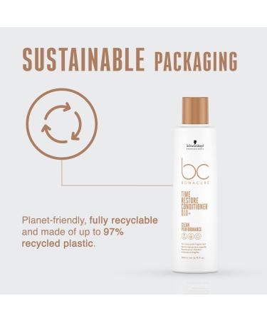 BC Bonacure Q10+ Time Restore Conditioner - Revitalize & Repair Hair | 6.7 oz International Shipping - Buy Online on GoSupps.com